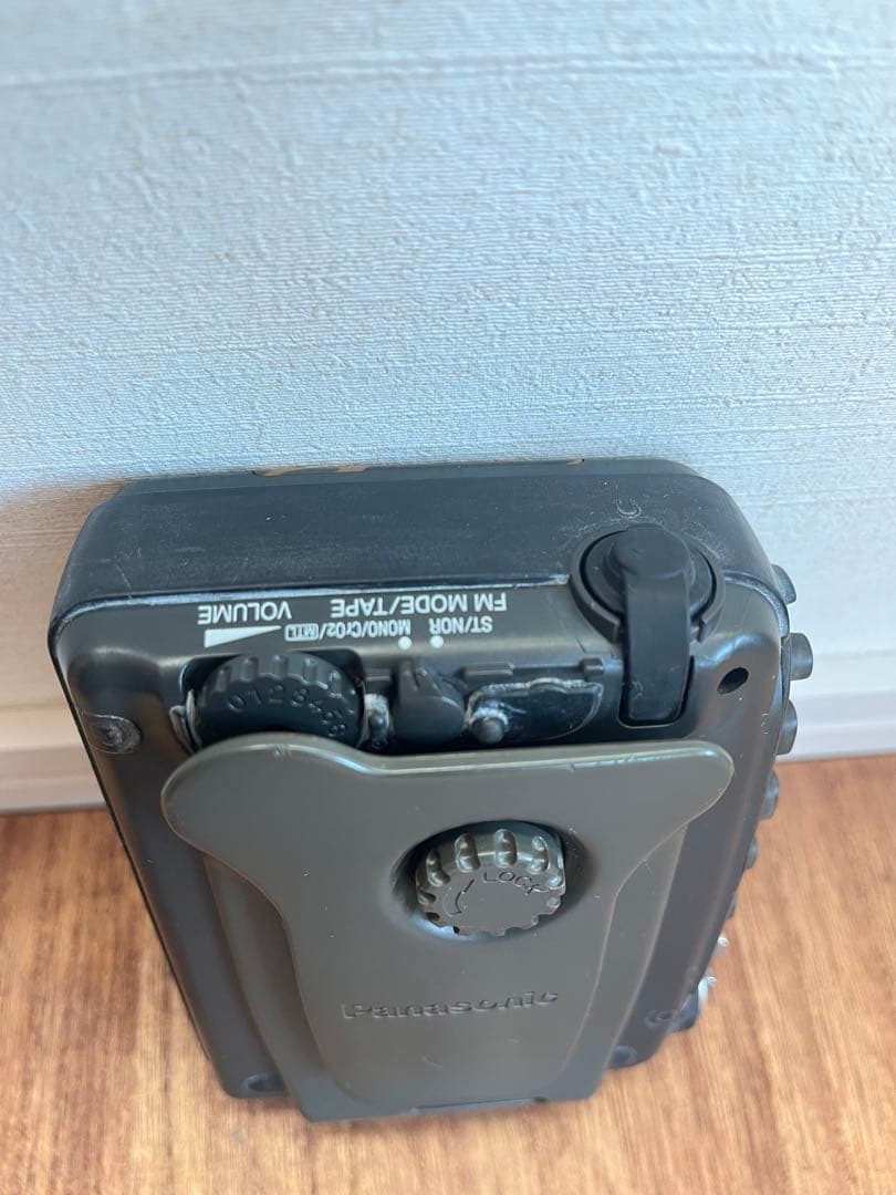 パナソニック　ショックウェーブ　RQ-SW20 迷彩　　カモ　ラジオ　平成レトロ