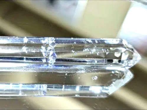 超希少☆最高品質 ブルーフローライト イン クォーツ 蛍石入り水晶 マダガスカル