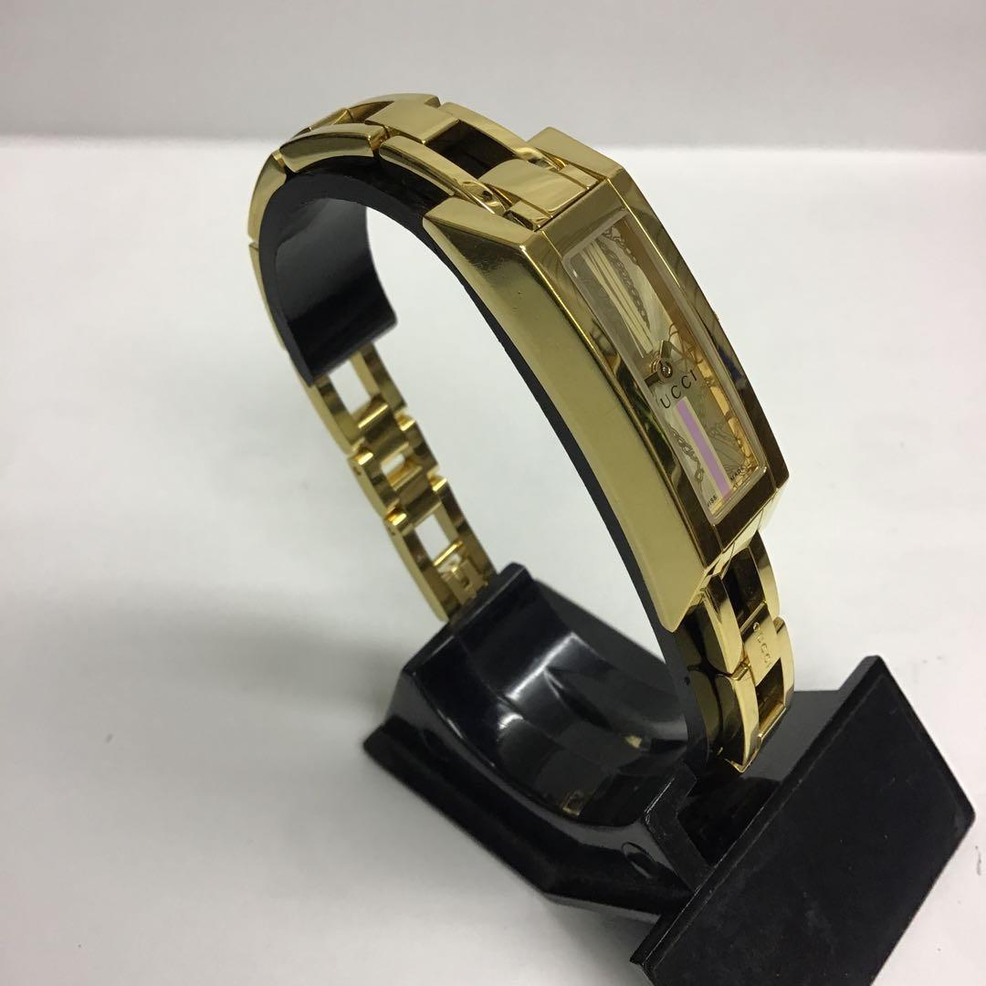 ❣️GUCCI グッチ❣️110レディースウォッチ ゴールド クォーツ　スイス製