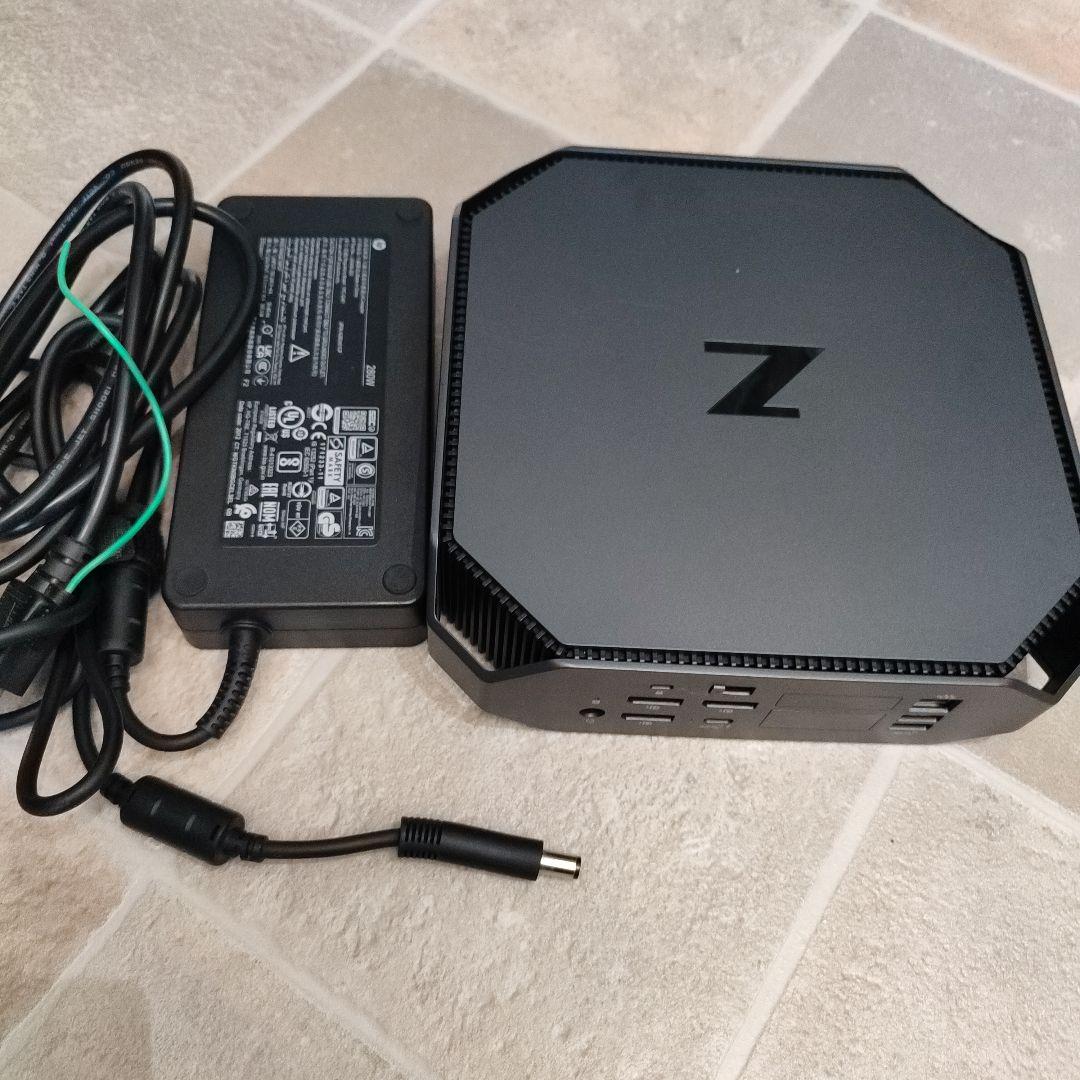 ワークステーション HP Z2 Mini G5 32GB M.2 SSD 512GB