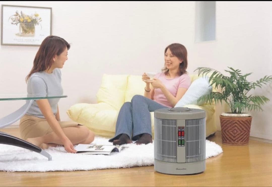 美品　談話室　ホワイト　パネルヒーター1000型2023年製 保証2027年3月