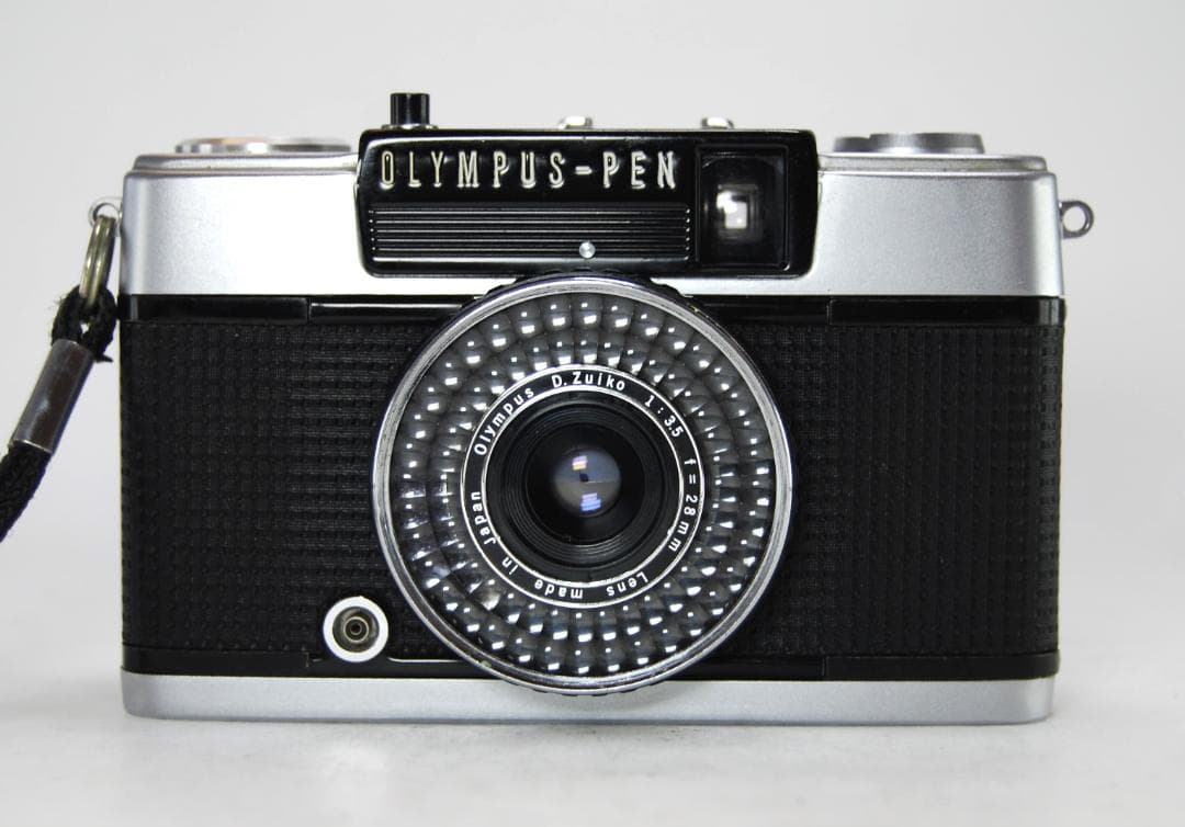 【動作確認済/モルト張替済】★OLYMPUS PEN EE3★ハーフ判 後期型