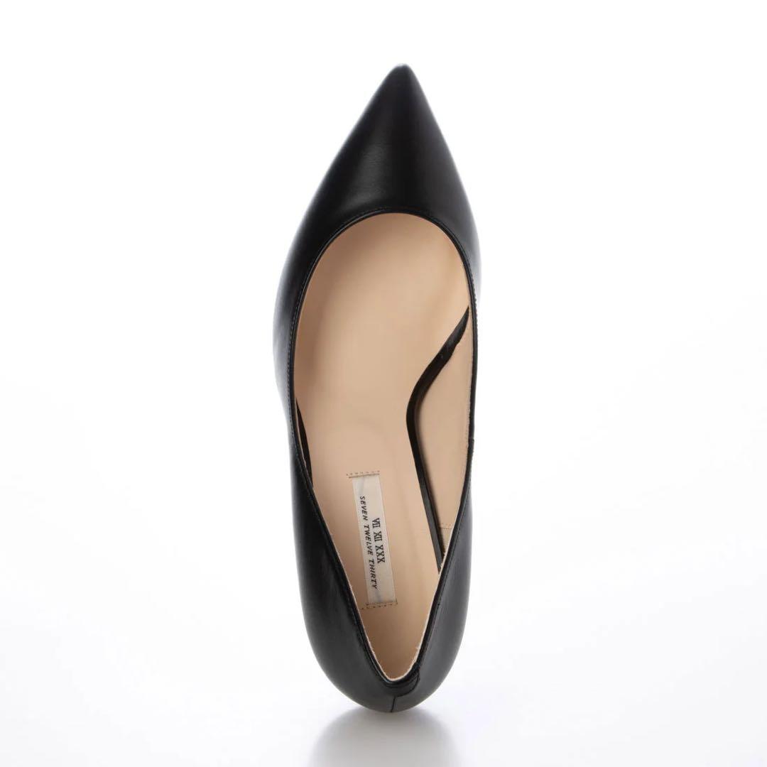 【新品未使用】セブントウェルブ　LovelyWalk ポインテッドトゥパンプス