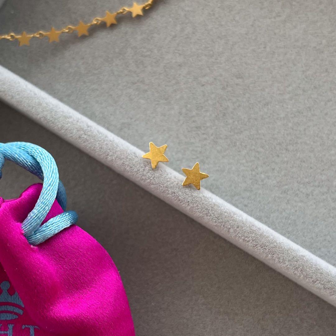 マリーエレーヌドゥタイヤック　スター スタッド ピアス お星さまピアス