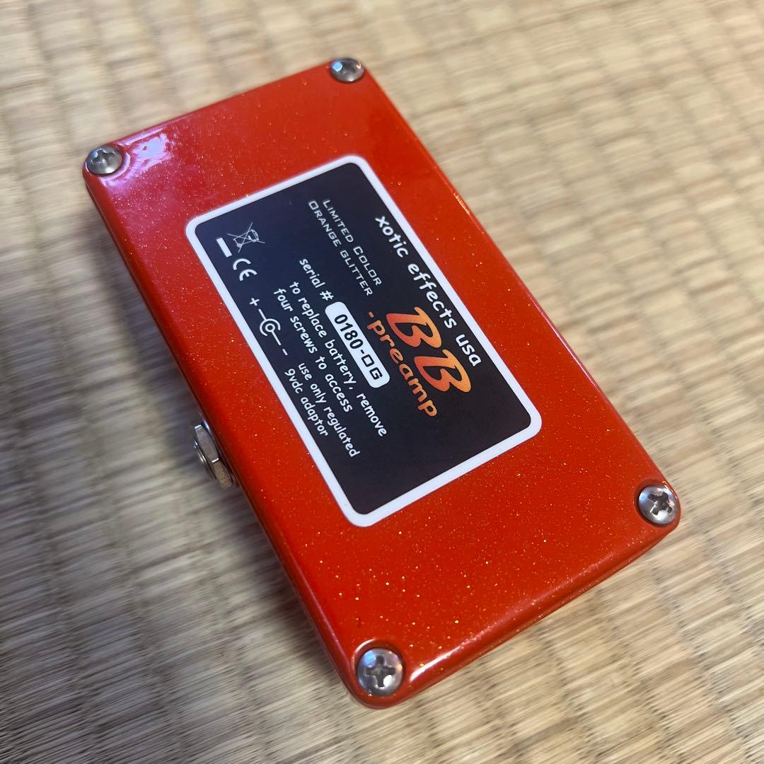 BB Preamp limited orange glitter 限定カラー
