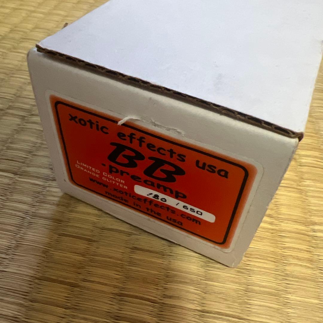 BB Preamp limited orange glitter 限定カラー