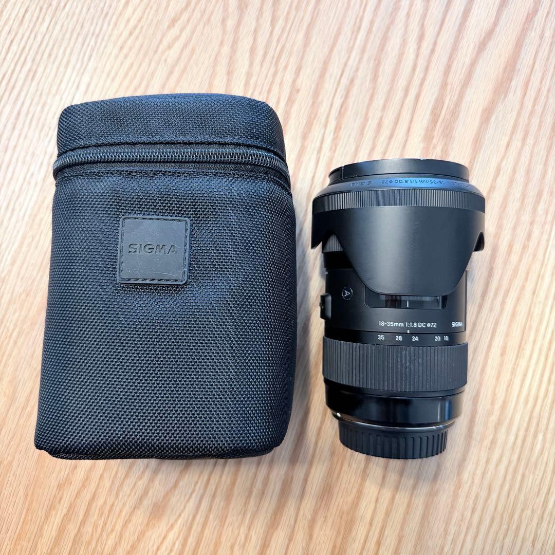 レンズ(ズーム) SIGMA 18-35mm F1.8 DC HSM Art/C CANON