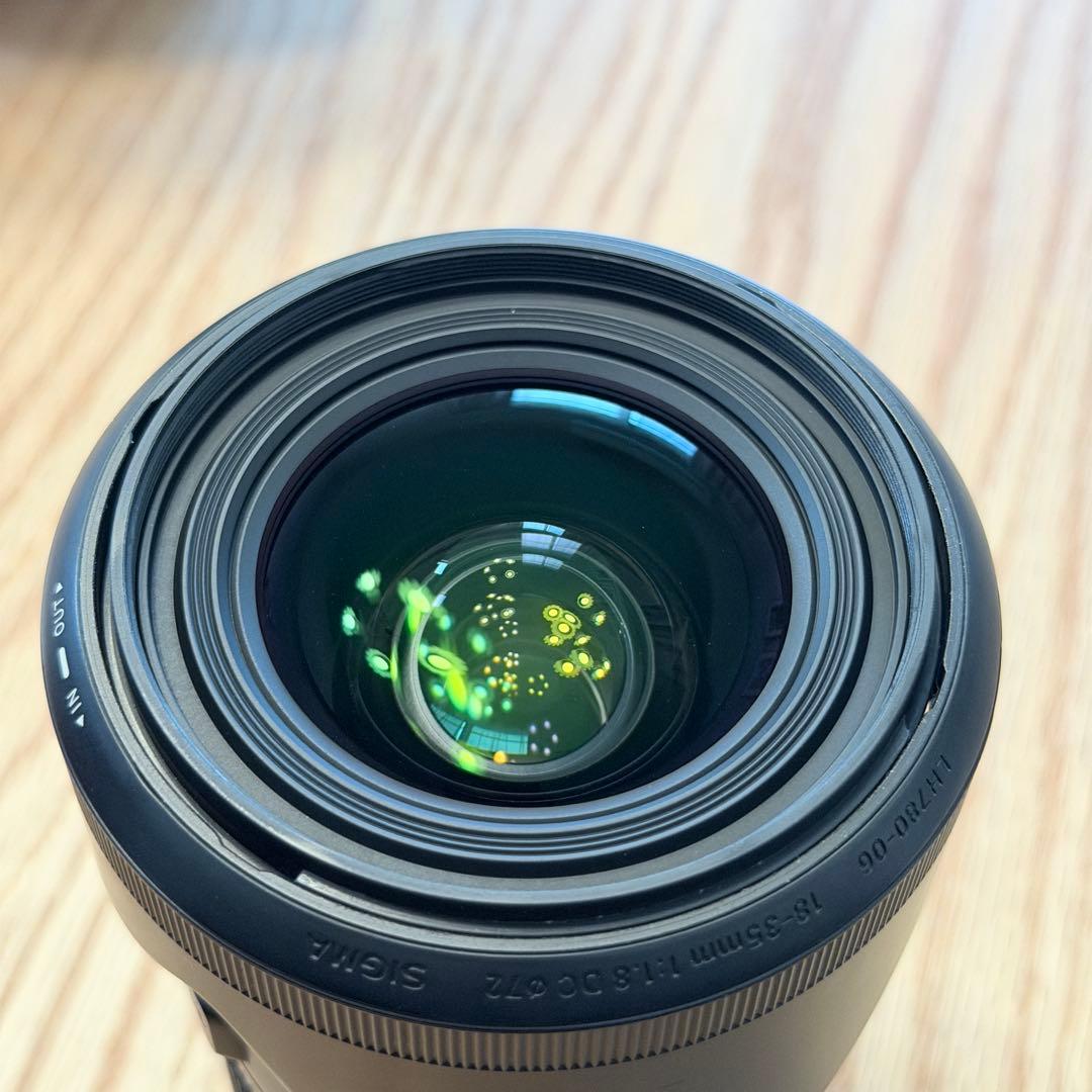 レンズ(ズーム) SIGMA 18-35mm F1.8 DC HSM Art/C CANON