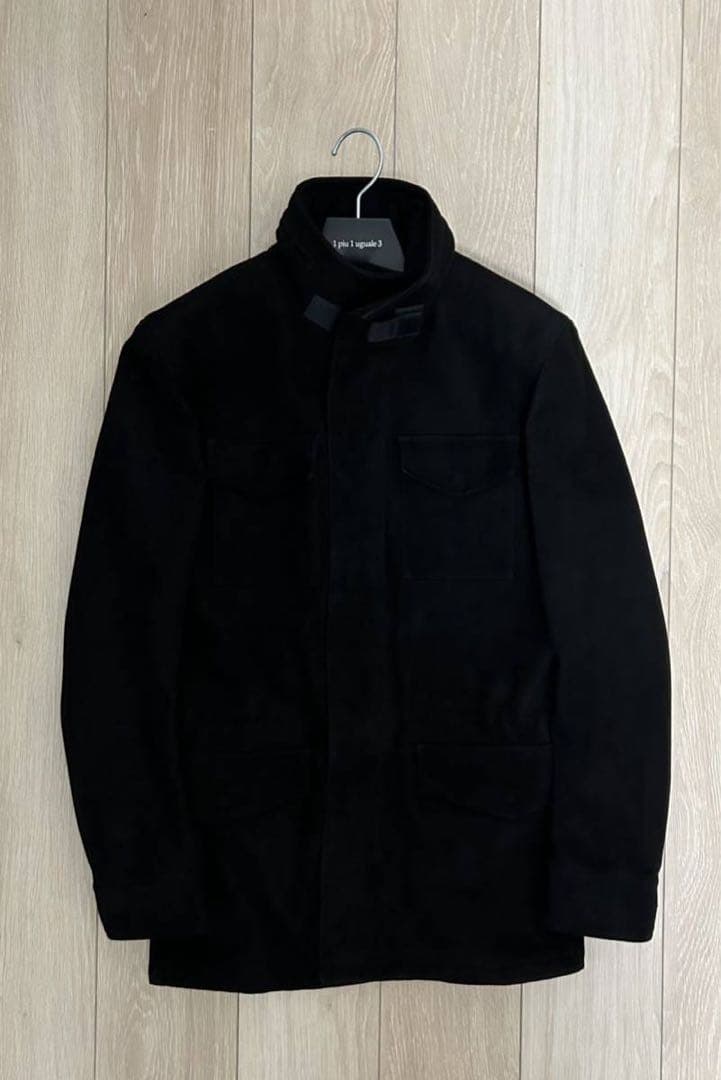 【限定コラボ】1piu1uguale3 BLACKMILITARY レザー 干場