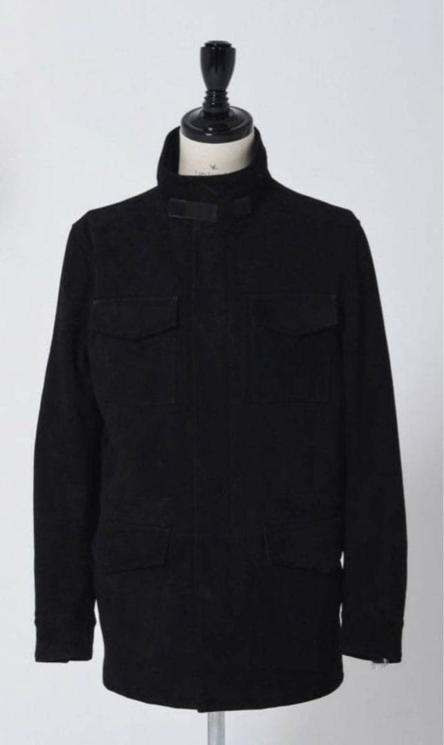 【限定コラボ】1piu1uguale3 BLACKMILITARY レザー 干場