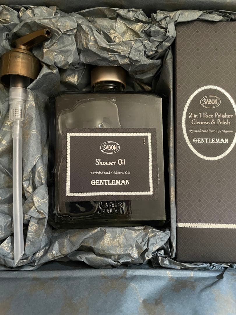 SABON サボン　ジェントルマン　シャワーオイルギフトセット　新品未使用
