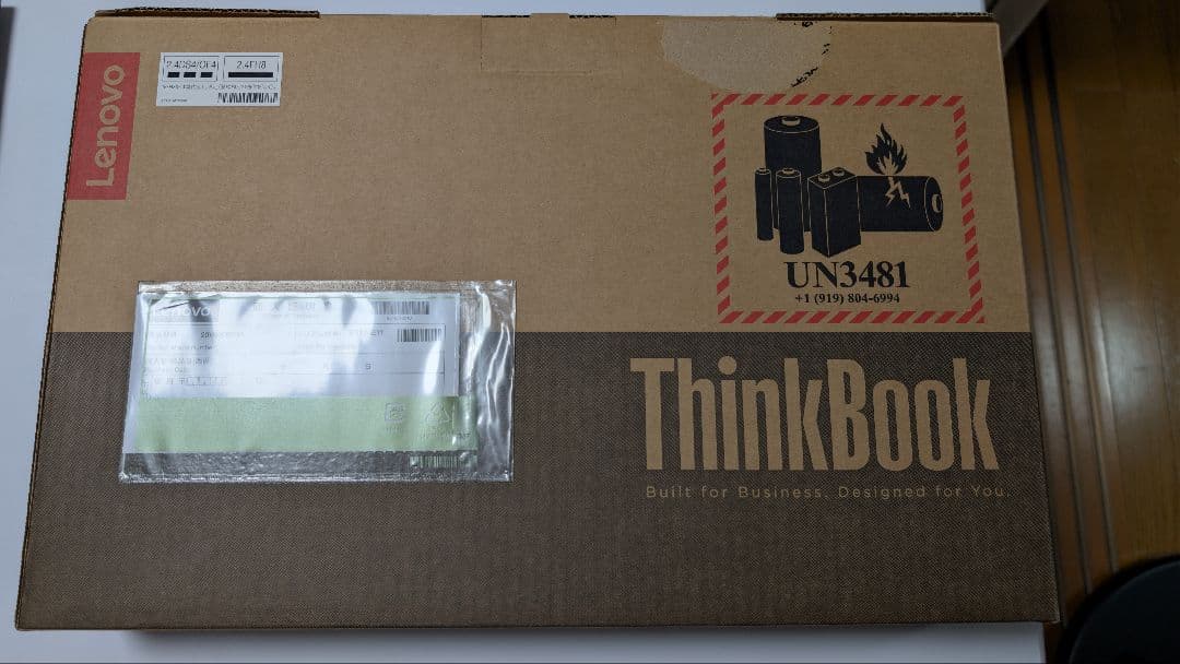 鳥*様 ThinkBook 13s Gen 2 / Win11 クリーンインスト