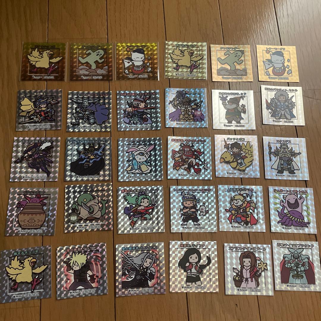 mtg ちびキャラシール56種＋バインダーセット