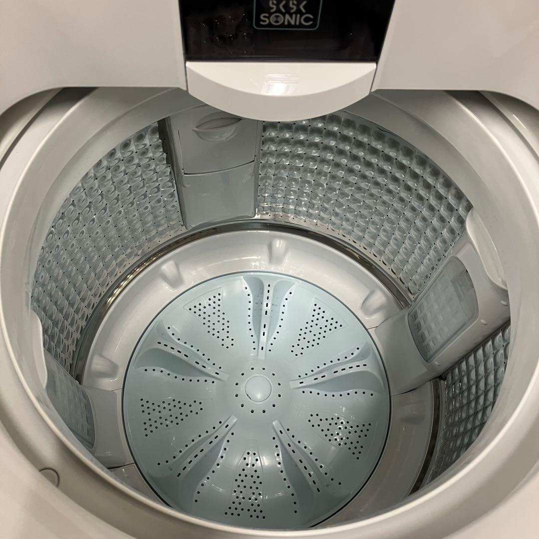 【24年製】AQUA 洗濯機 8kg AQW-VX8A 超音波洗浄 自動投入