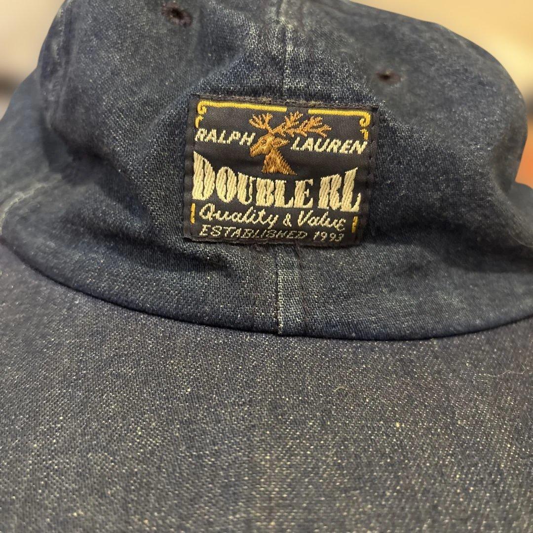RRL ダブルアールエル　デニムキャップ　アメリカ製