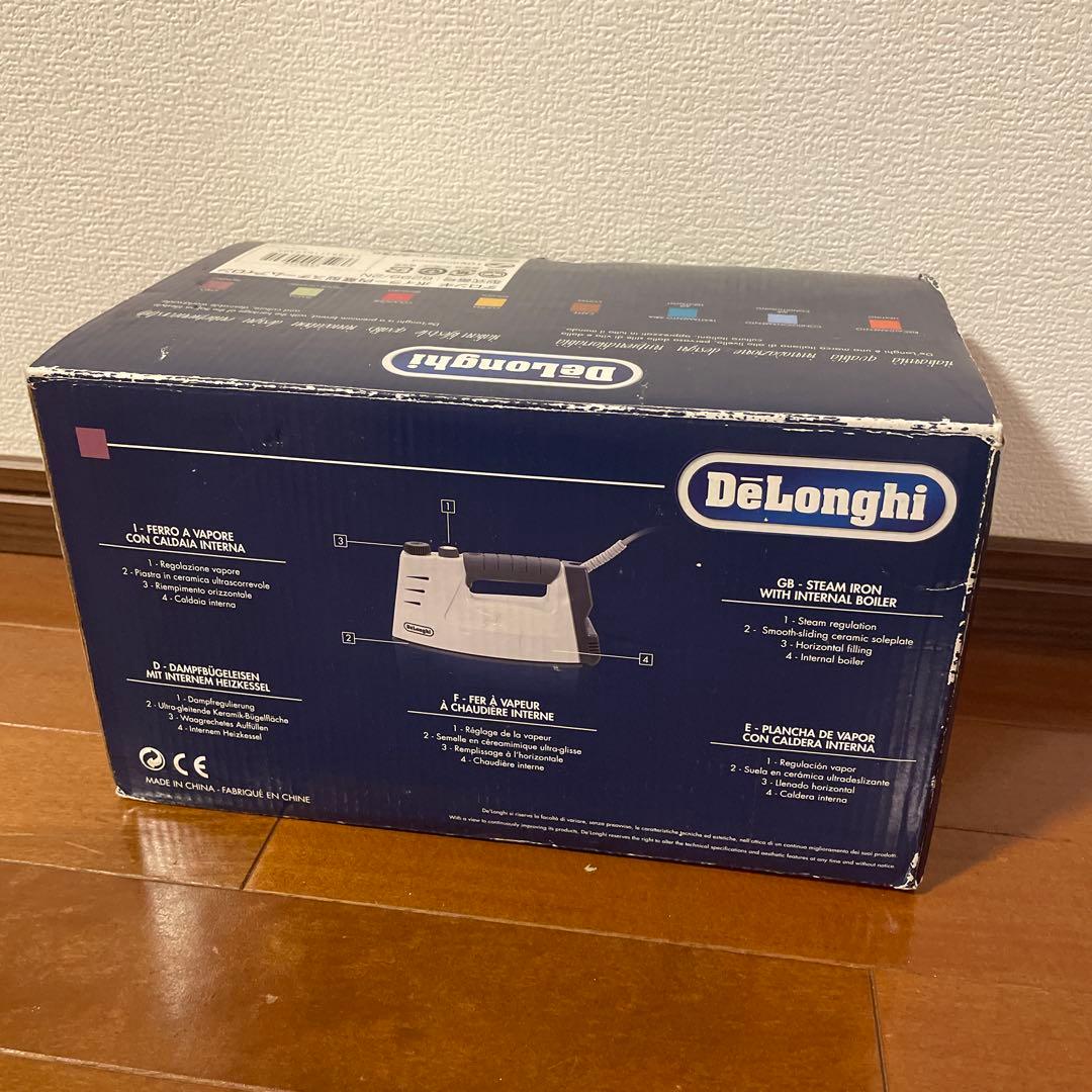 【レア】 De’Longhi デロンギ ボイラー内蔵型 スチームアイロン