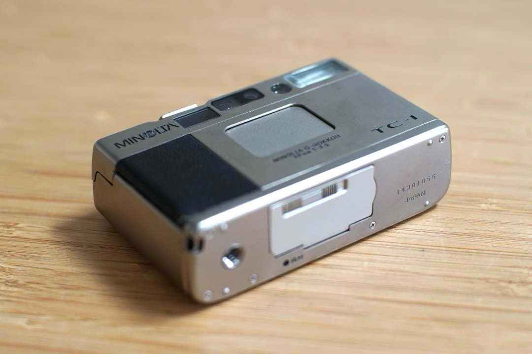 MINOLTA　TC-1　レザーケース/箱付き（説明文ご確認ください）
