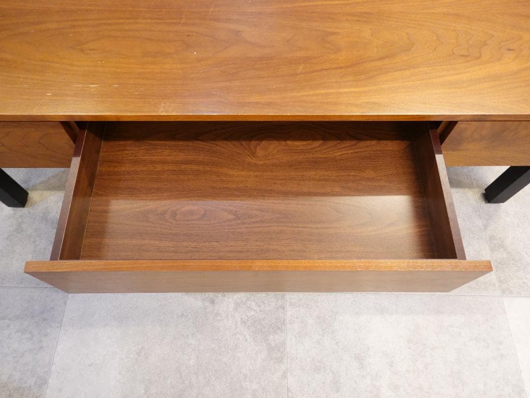 木製 ローテーブル 引き出し付き｜ノーブランド｜シンプルデザイン