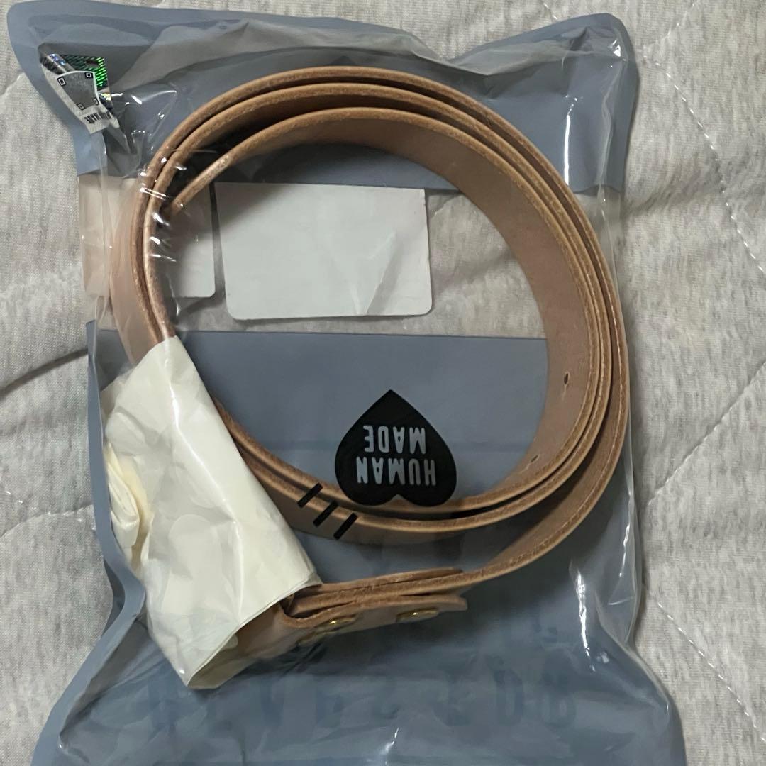 Human Madeハートレザーベルト GOLD 新品　M