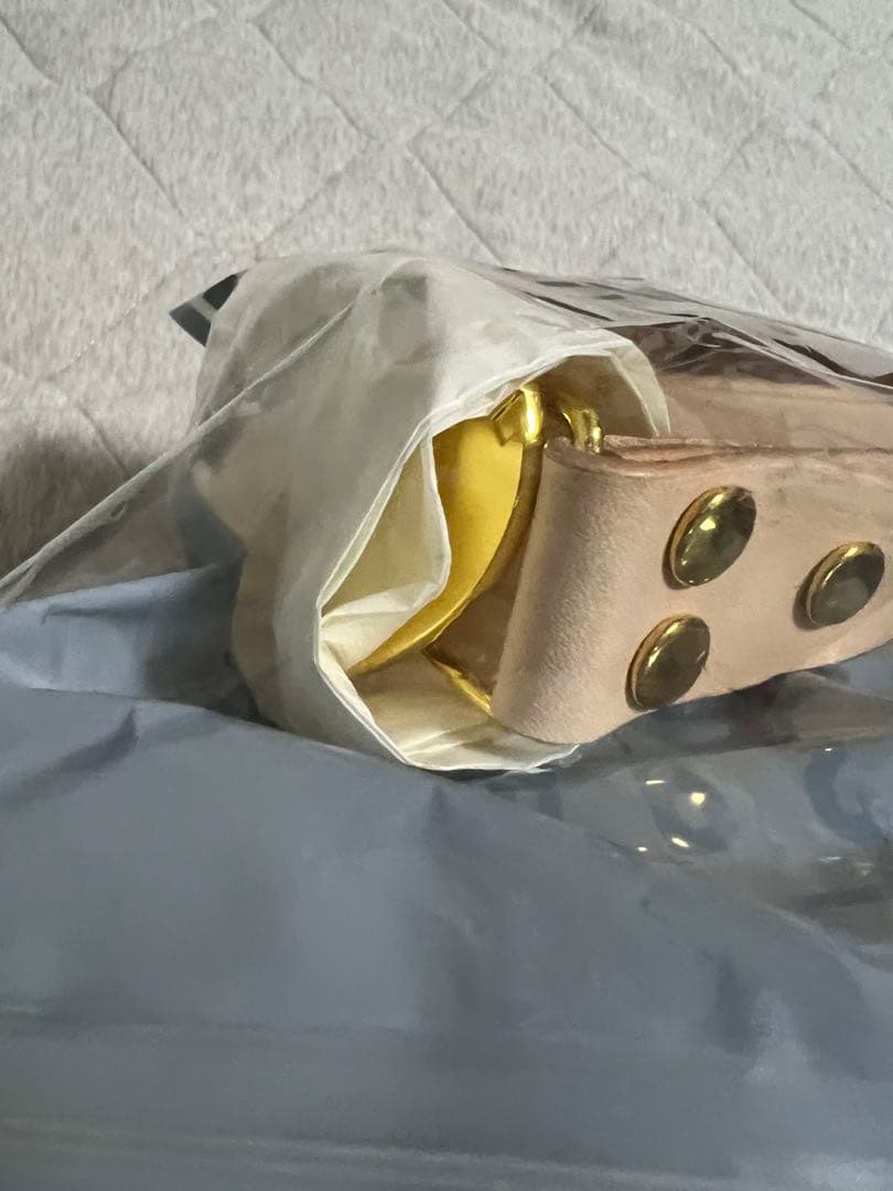 Human Madeハートレザーベルト GOLD 新品　M