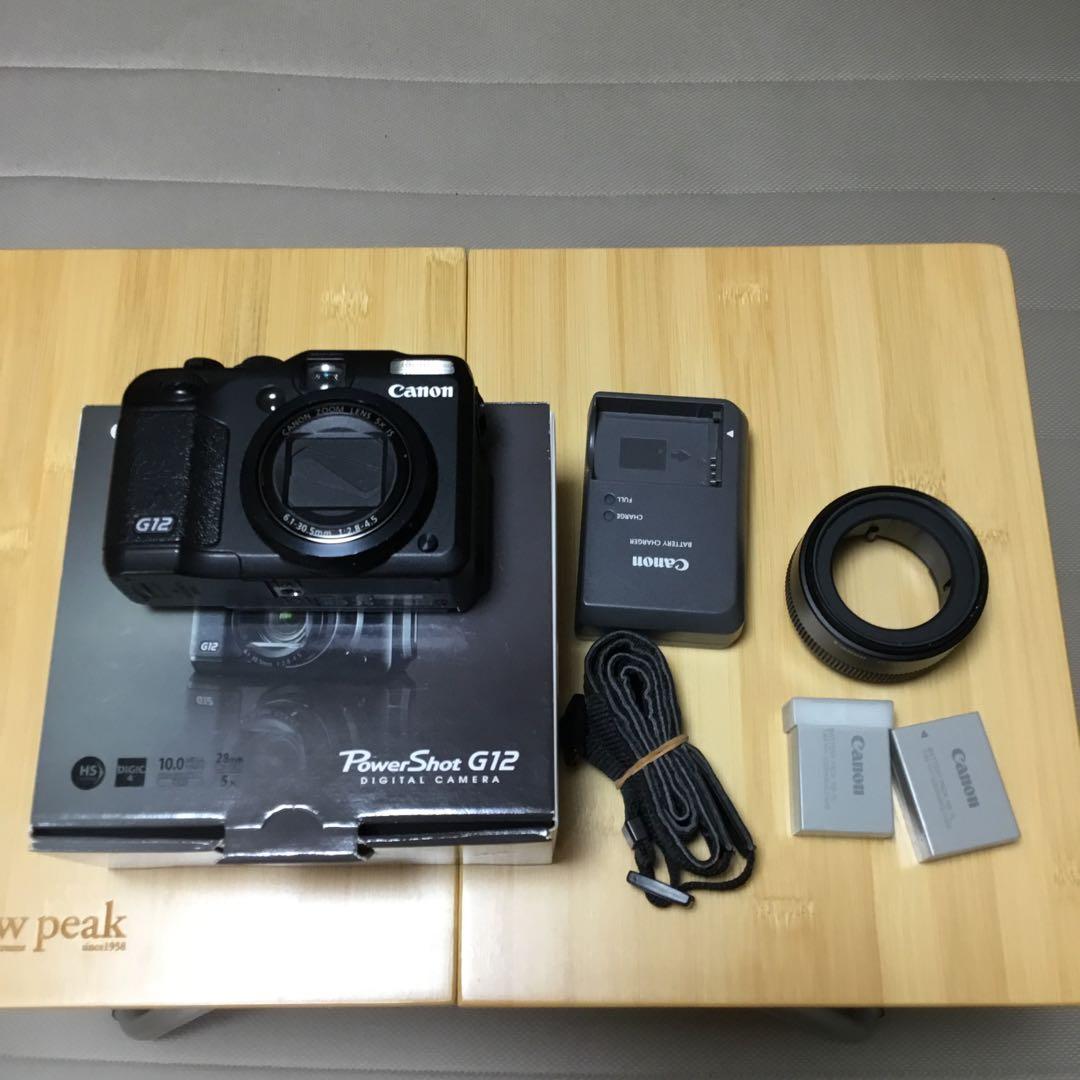 キャノンCanoowerShotパワーショットG12