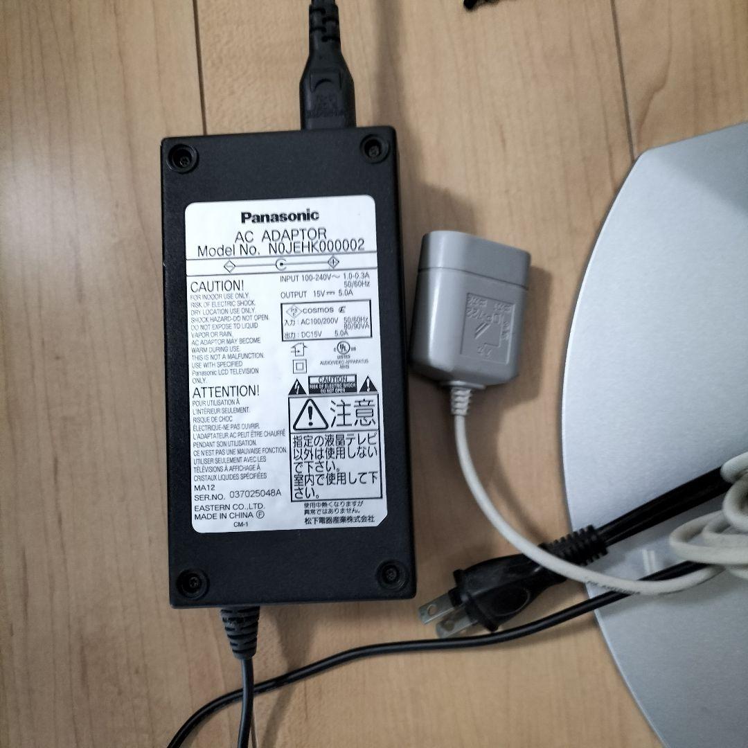 Panasonic　テレビ　TH-20LA1 リモコン付き　2003年製　中古品