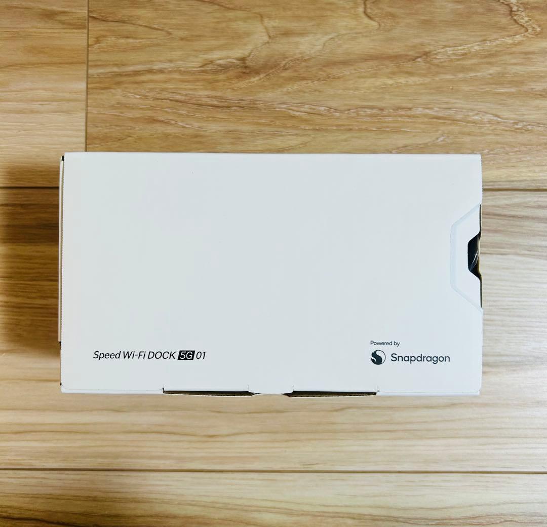 新品♡未使用Speed Wi-Fi DOCK 5G 01 ブラック