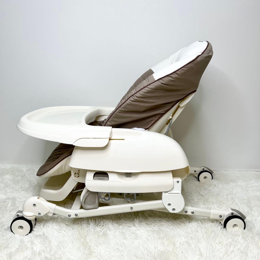 極美品 Combi ネムリラAT ハイローチェア 電動 バウンサー