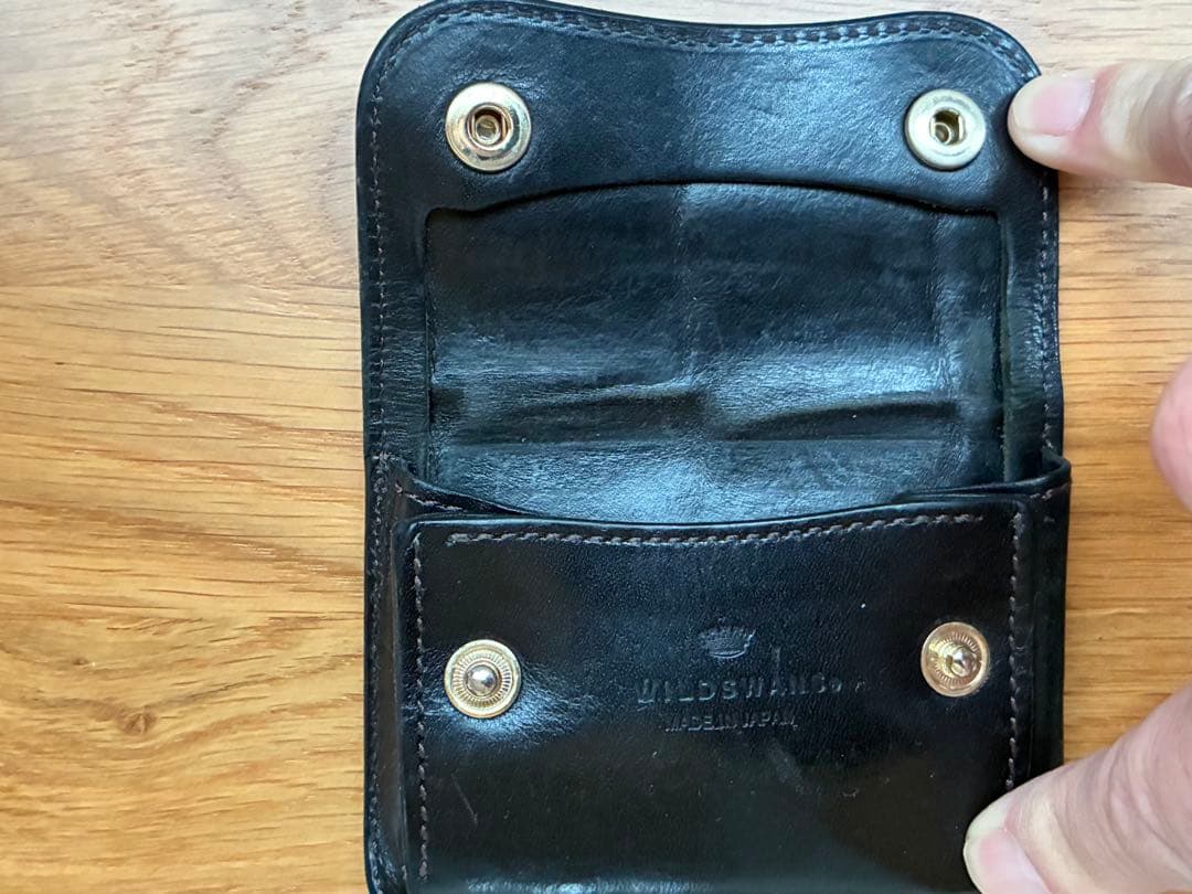 WILDSWANS tongue タング クロコ　ブラック