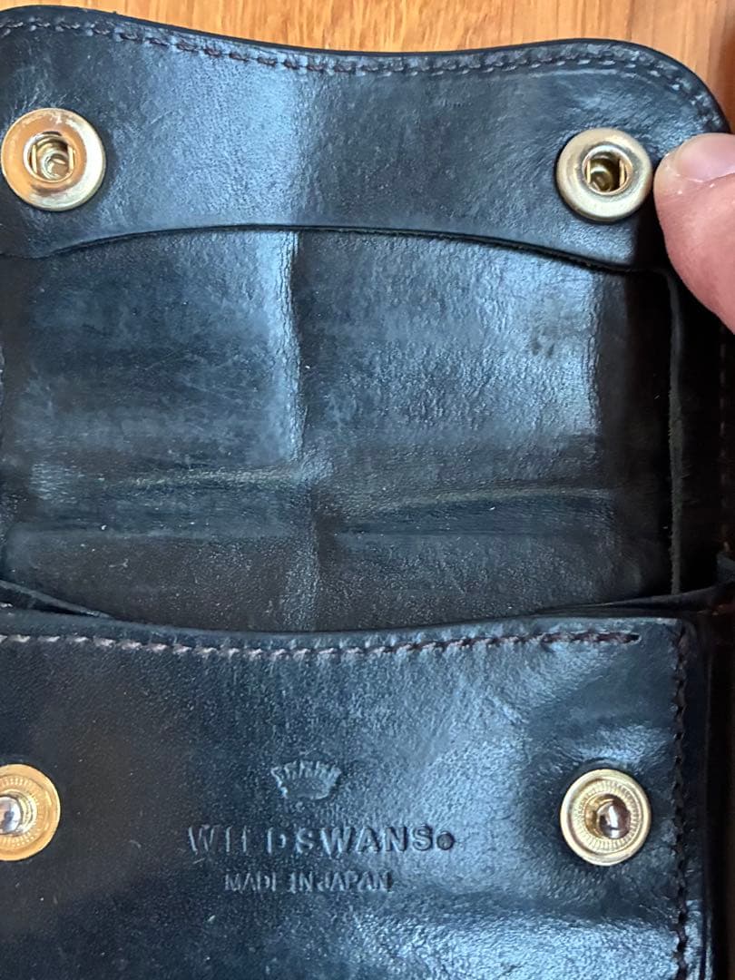 WILDSWANS tongue タング クロコ　ブラック