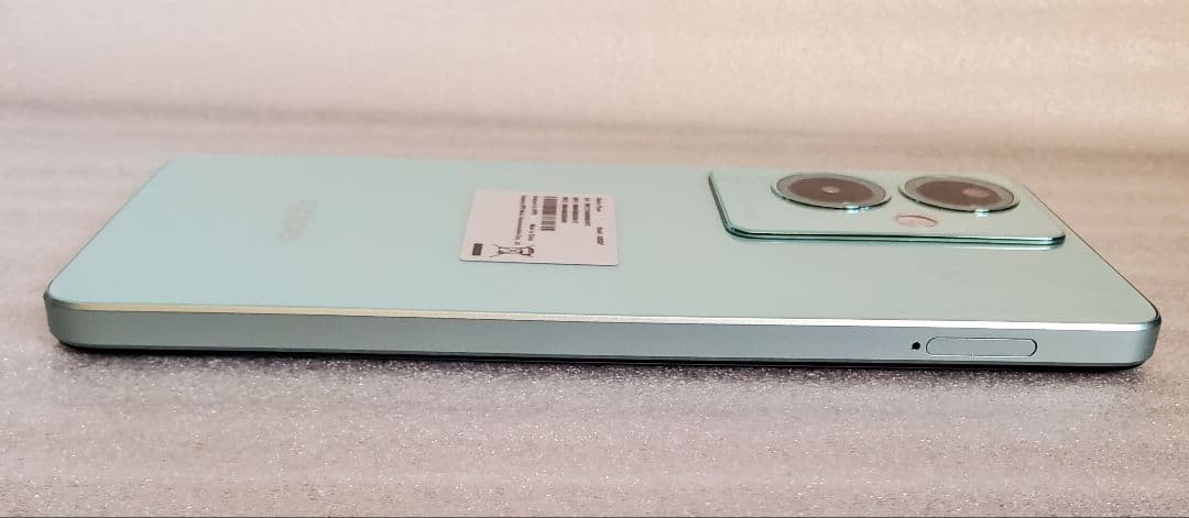 OPPO A79 5G A303OP ケース付き グローグリーン SIMフリー