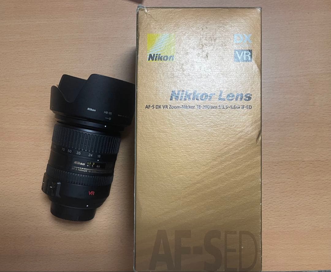 レンズ(ズーム) Nikon AF-S DX VR 18-200mm f/3.5-5.6G ED