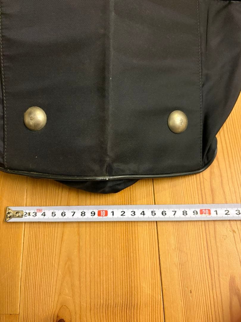 【ようへいさん専用】PRADA ブラック ナイロン ボストンバッグ