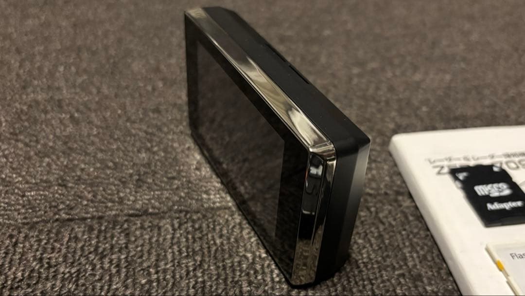 コムテック レーダー探知機 ZERO709LV リモコン.無線LAN内蔵SD