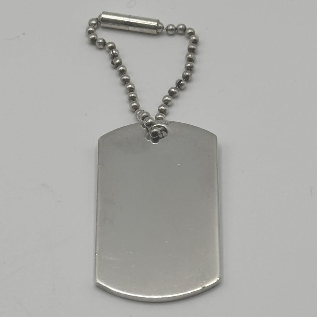 GUCCI グッチ　dog-tag necklace ドッグタグ　SV925