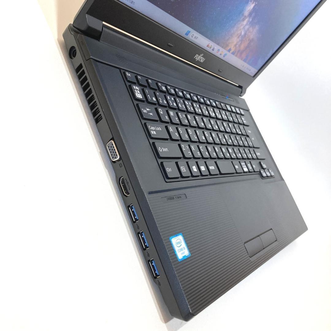 初心者✨快速・超大容量・オフィス付き◇黒◇すぐ使えるノートパソコン◇T336-3