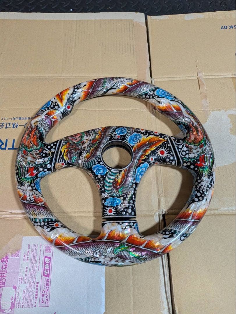 グラフティ　ステアリング　33mm usdm 一点もの