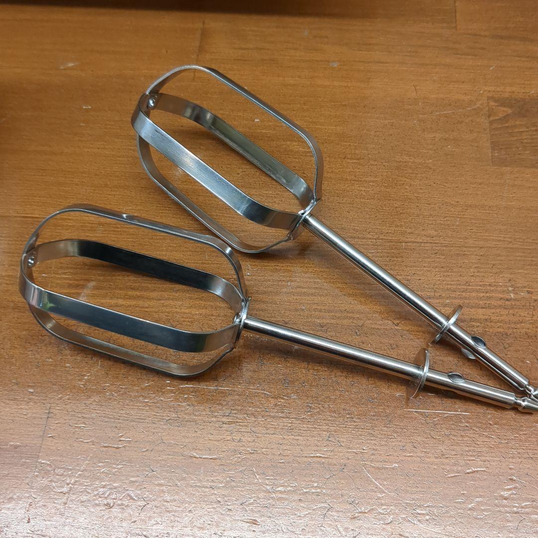 【美品】Panasonic ハンドミキサー MK-H4 ホワイト 泡立て器