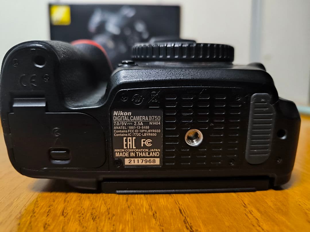 Nikon D750 デジタル一眼レフカメラ