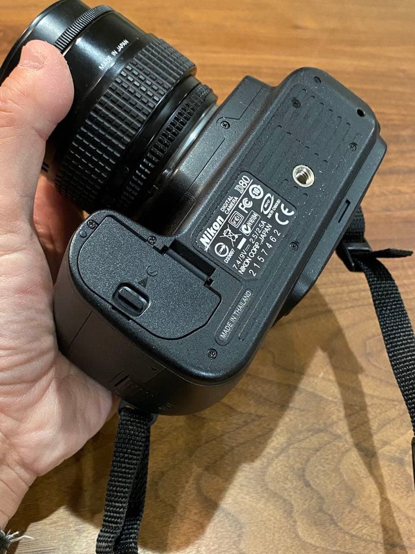 Nikon D80 CCDデジタル一眼 ニッコール35-70 レンズ付動作品