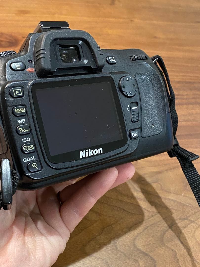 Nikon D80 CCDデジタル一眼 ニッコール35-70 レンズ付動作品