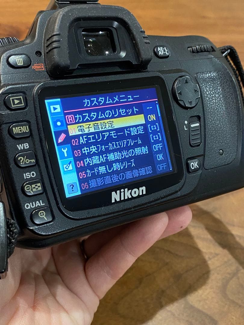 Nikon D80 CCDデジタル一眼 ニッコール35-70 レンズ付動作品