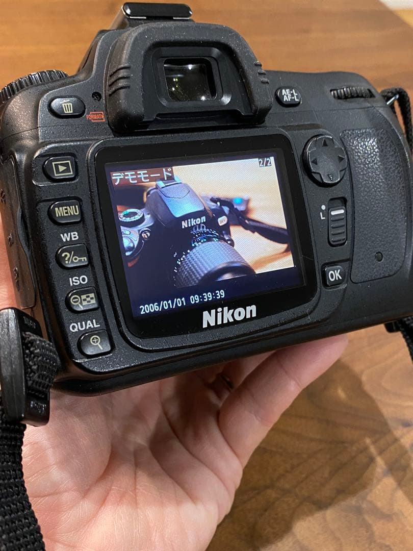 Nikon D80 CCDデジタル一眼 ニッコール35-70 レンズ付動作品