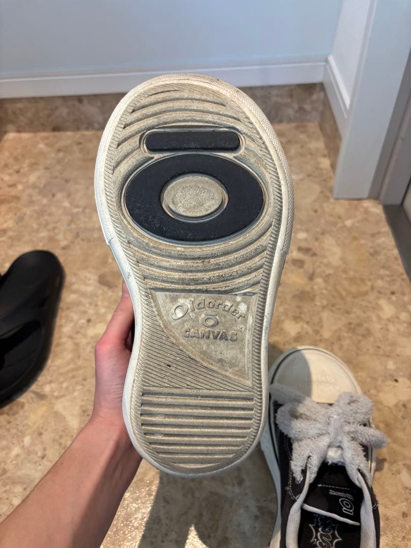 Oldorder スニーカー　ブラック　25.5cm