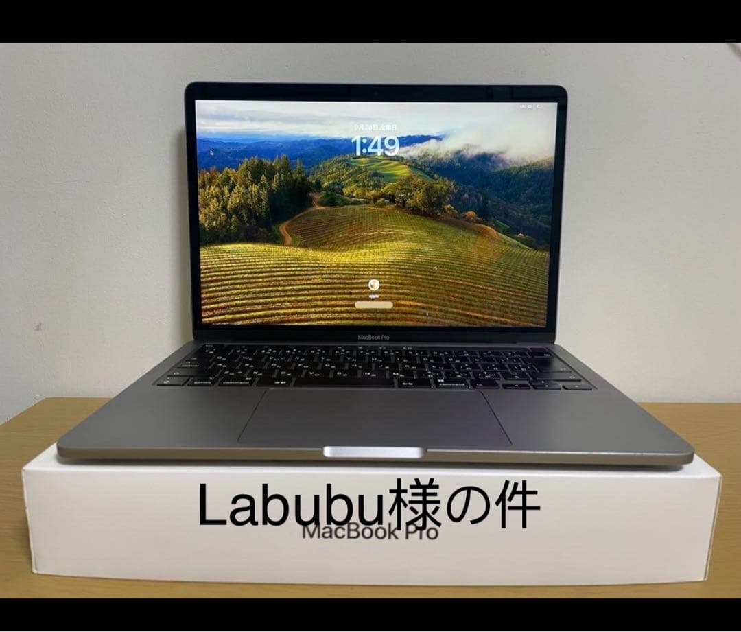 Labubu様の件　MacBook Pro2020
