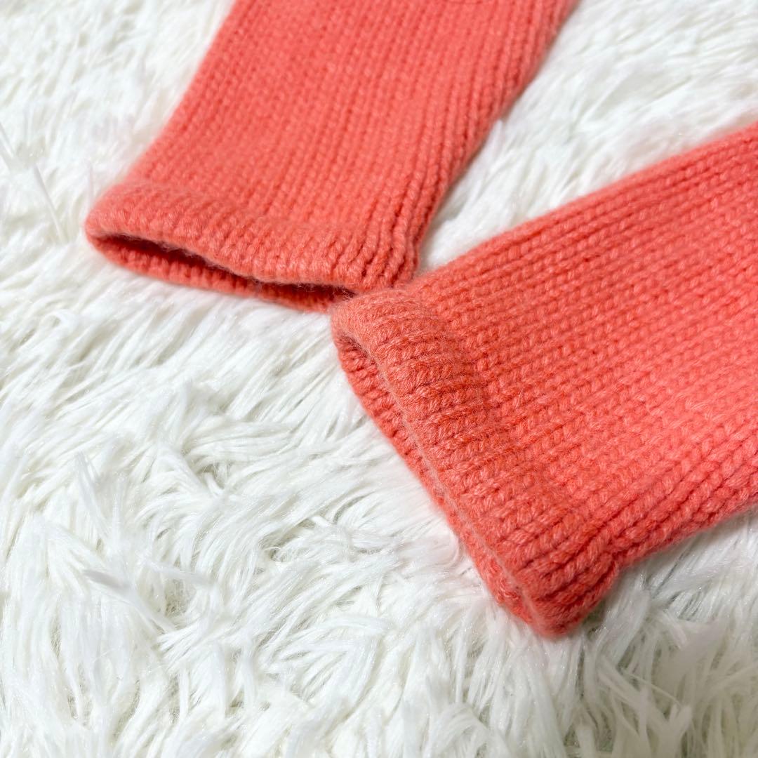 ラルフローレン コレクション パープルレーベル カシミヤ混 カーディガン ピンク