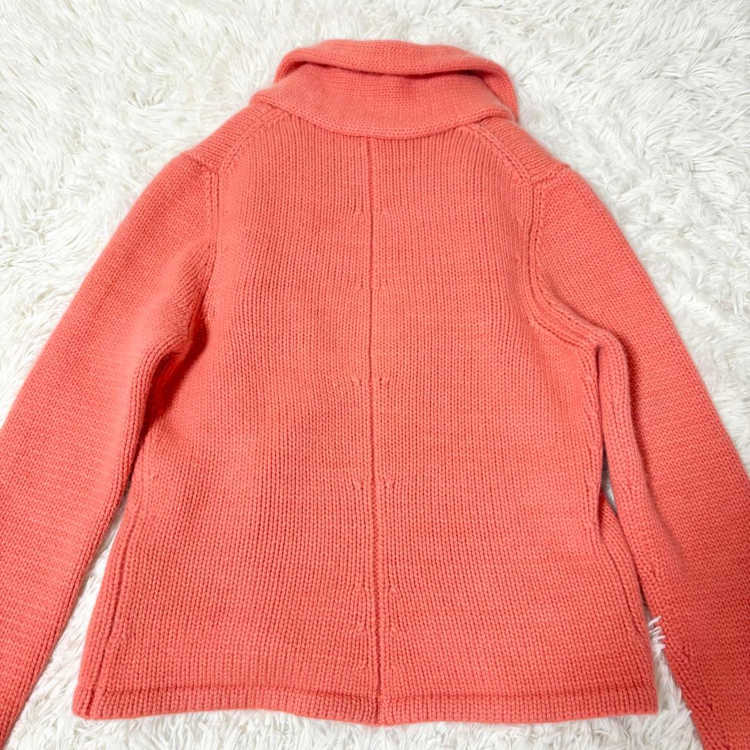 ラルフローレン コレクション パープルレーベル カシミヤ混 カーディガン ピンク