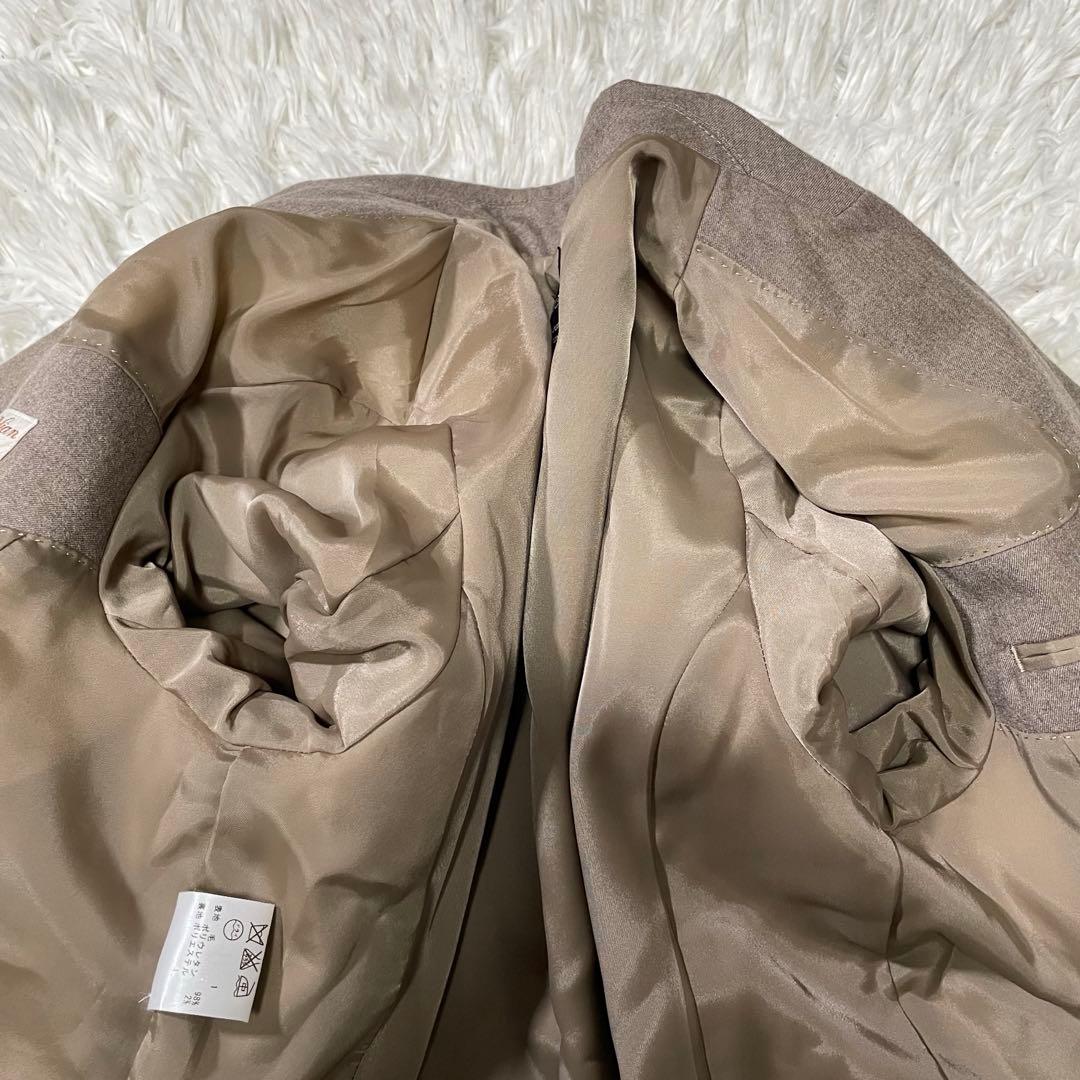 美品 23区 スーツセットアップ ジャケット パンツ 大きいサイズ イタリア生地