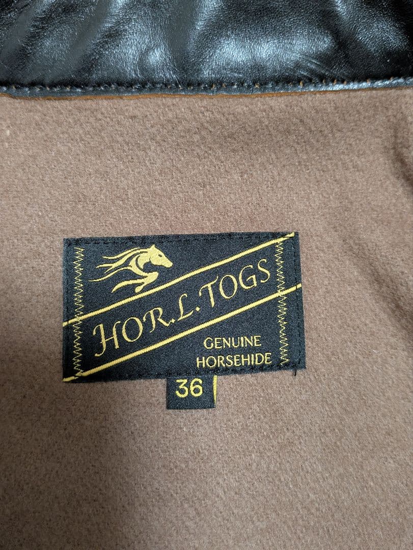 S*n様 レザーカーコート　茶芯ホースハイド　馬革　レザージャケットS