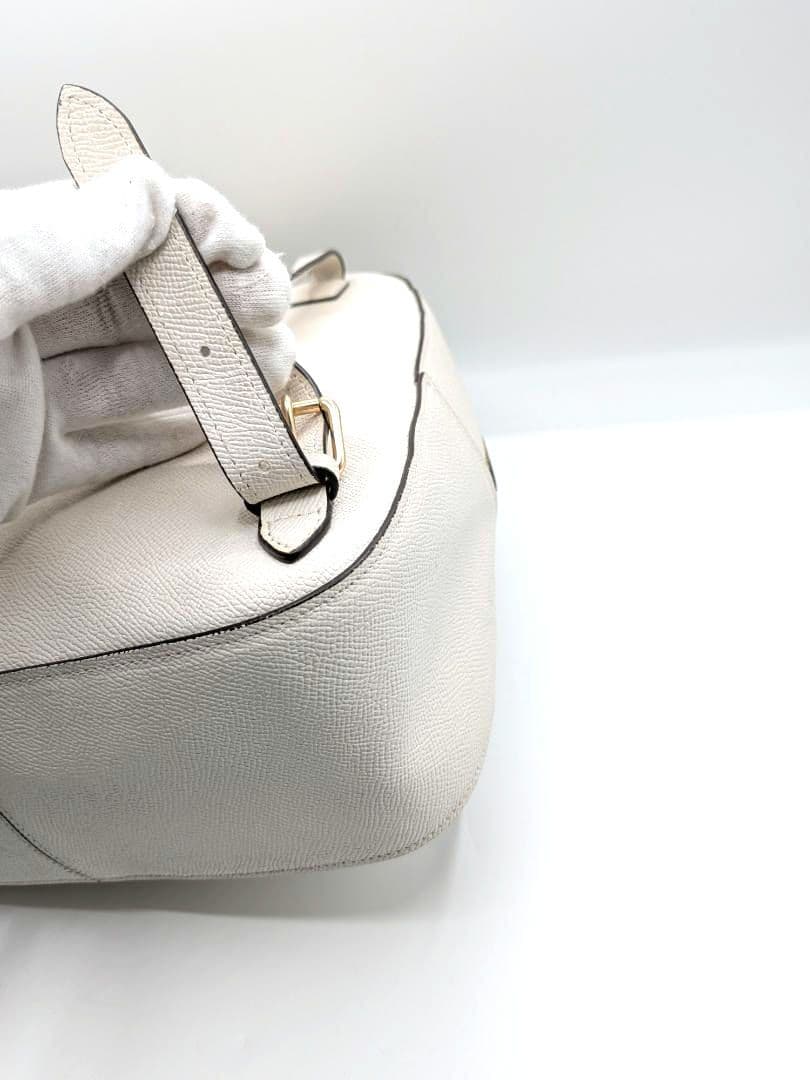 良品✨ コーチ リュック レザー ホワイト 0OK